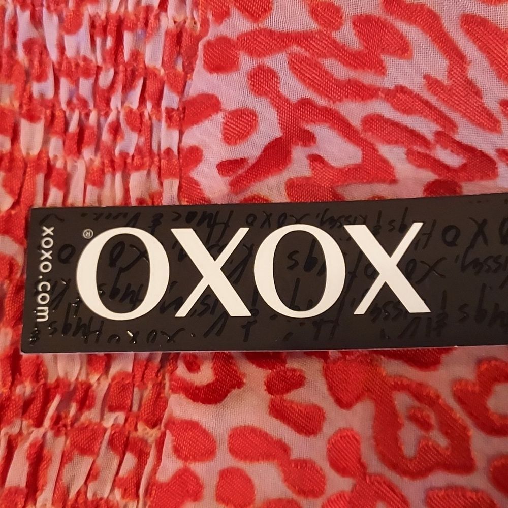 XOXO NWT Y2K Glam Mobwife Indie Sleaze Punk Animal Print Devoré Velvet Top M - Picture 6 of 6